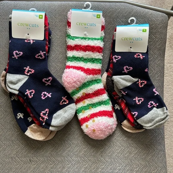 Brand New HolidayGirls Crewcut Socks! - Picture 1 of 7